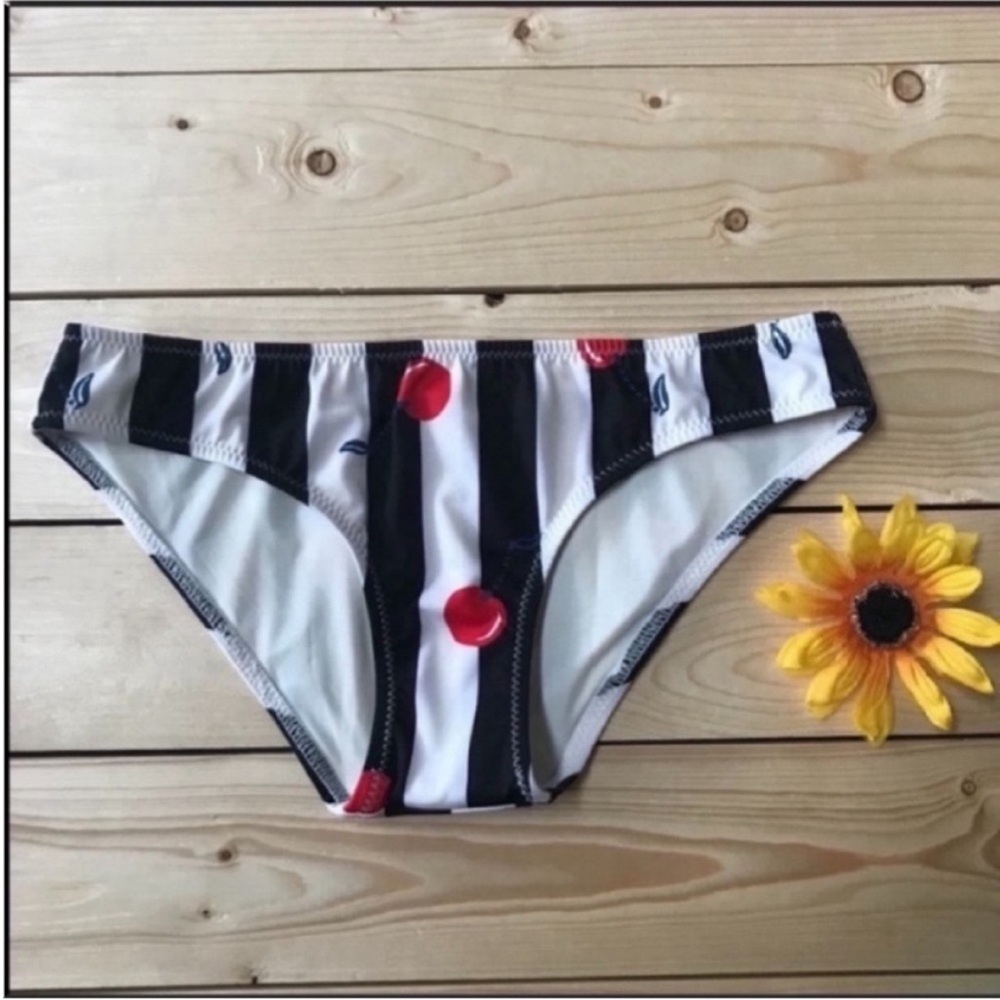 Solid & striped Bikini Bottoms New